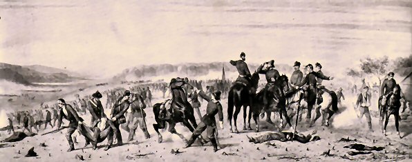 Bataille de la Guerre de S�cession.