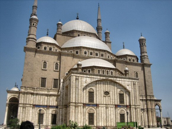 Le Caire : la mosqu�e Mohammed-Ali.