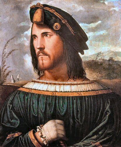 Cesar Borgia, par Altobello Melone.