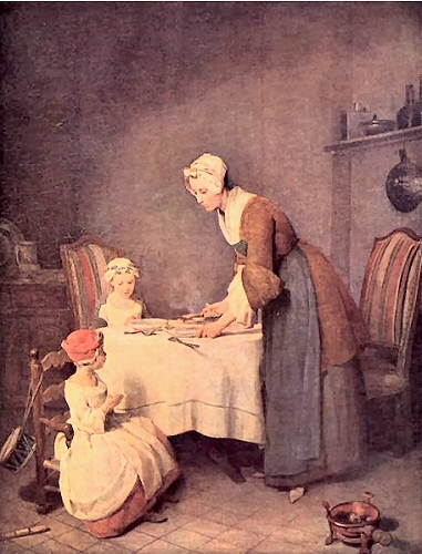 Chardin : Benedicite.