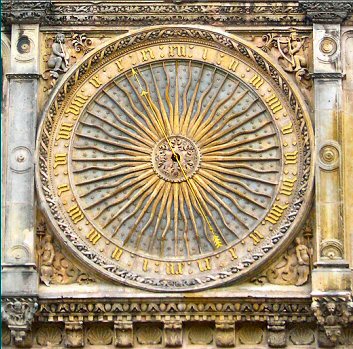 Cath�drale de Chartres : l'Horloge.