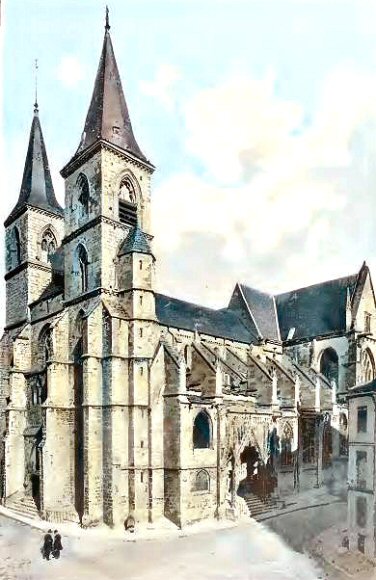 Chaumont : l'�glise Saint-Jean-Baptiste.