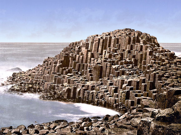 Irlande du Nord : Chauss�e des G�ants.