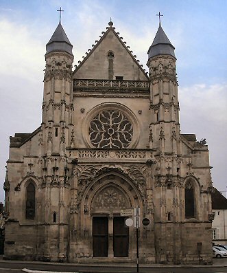 Compi�gne : l'�glise saint-Antoine.