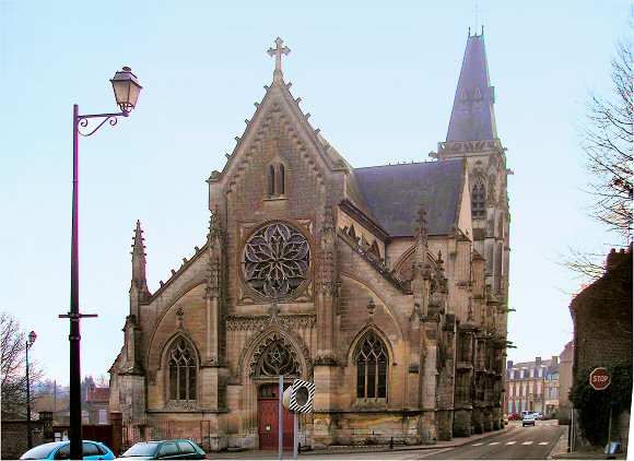 L'�glise de Conty.