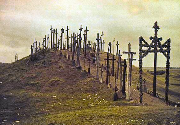 Crucifix en Lituanie.