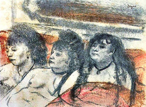 Degas : figures de femmes.