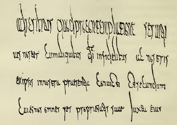 Dipl�me de Charlemagne.