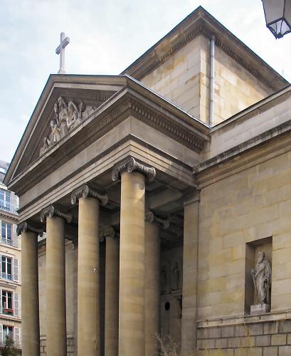 Eglise Saint-Denis-du-Saint-Sacrement, � Paris (3e arrondissement).