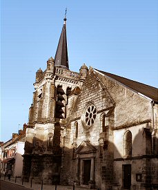 La Fert�-Milon : �glise Saint-Nicolas.