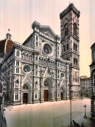 Florence : la cath�drale Sainte-Marie des Fleurs.