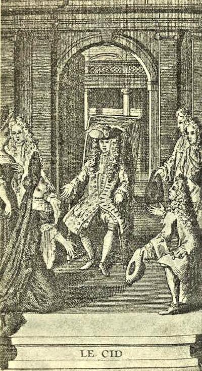 Frontispice du Cid (Corneille).