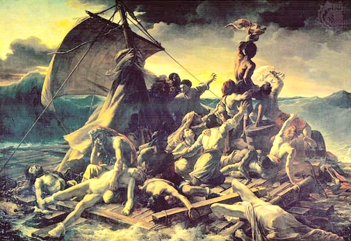 G�ricault : Le Radeau de la M�duse.