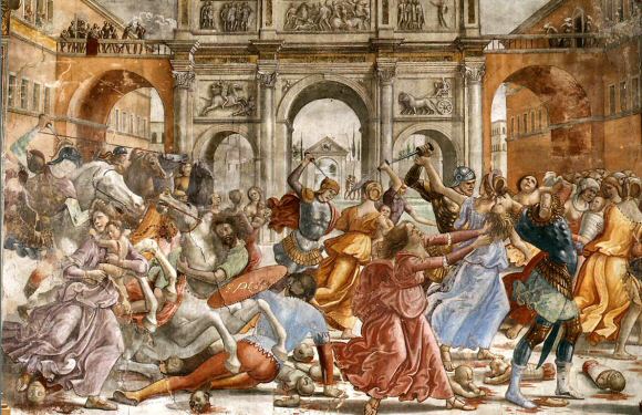 Ghirlandajo : le Massacre des Innocents.