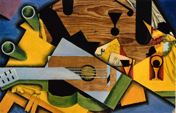 Gris : Nature morte � la guitare.