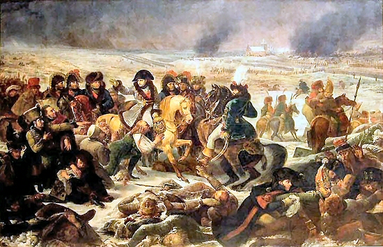 La Bataille d'Eylau.