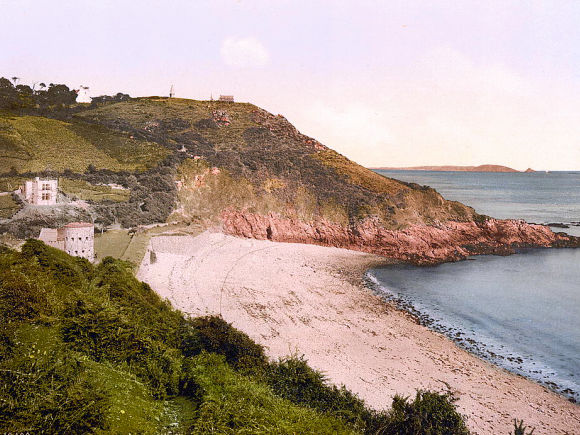 Guernesey : baie de Fermain.