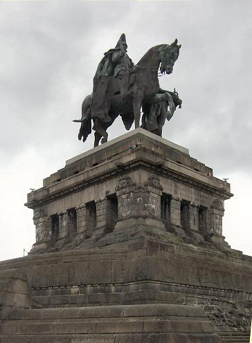 Monument de Guillaume I � Coblence.