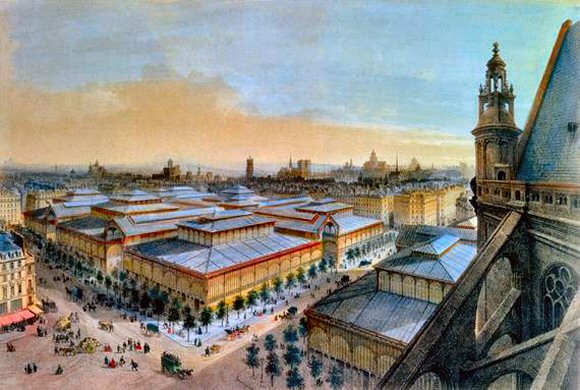 Les Halles de Paris.