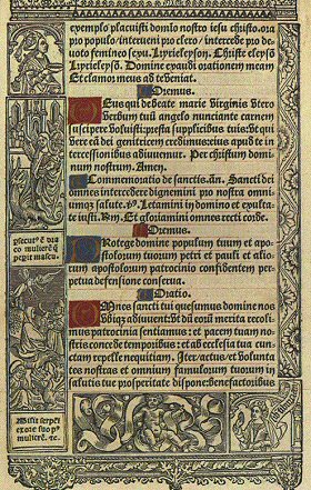 Vostre : livre d'heures.