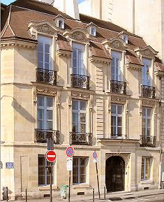 L'h�tel Feydeau-Montholon, quai des Grands-Augustins, � Paris (6e).