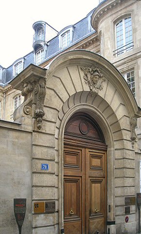 H�tel de Saint-Aignan, � Paris (3e arrondissement).