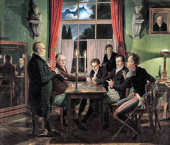 Hummel : Joueurs d'�checs.