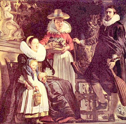 Jordaens : Portrait de famille.