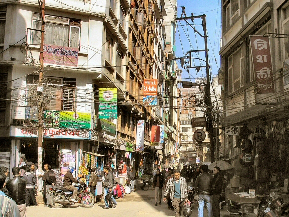 Katmandou : Freak street.
