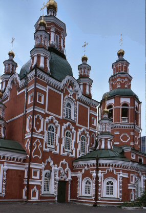 Krasnoiarsk : l'�glise de l'Intercession.