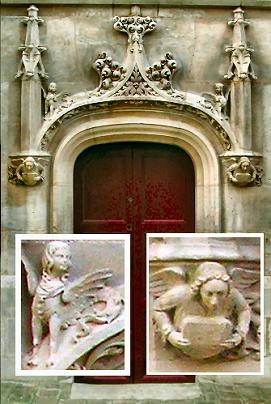 Portail de l'�glise de Lizy-sur-Ourcq.