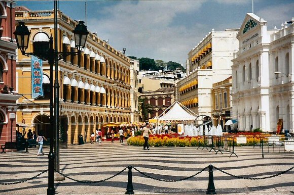 Macao : place du S�nat.