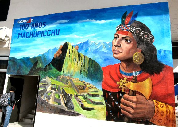 Cuzco : c�l�bration du centenaire de la red�couverte de Machu Picchu.