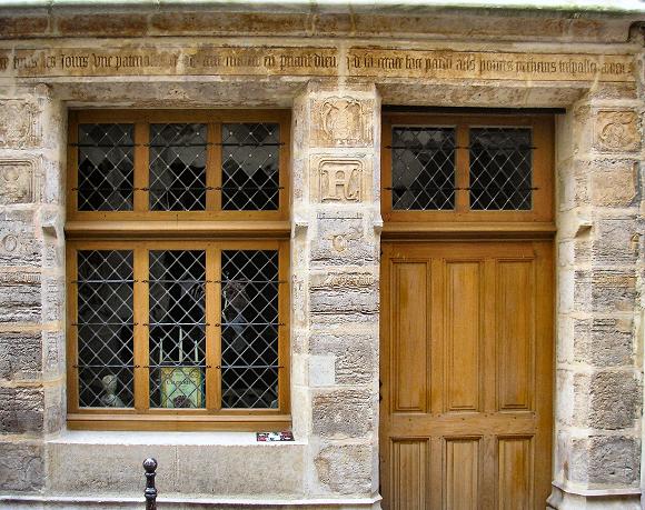 Maison de Nicolas Flamel, � Paris (3e arrondissement).