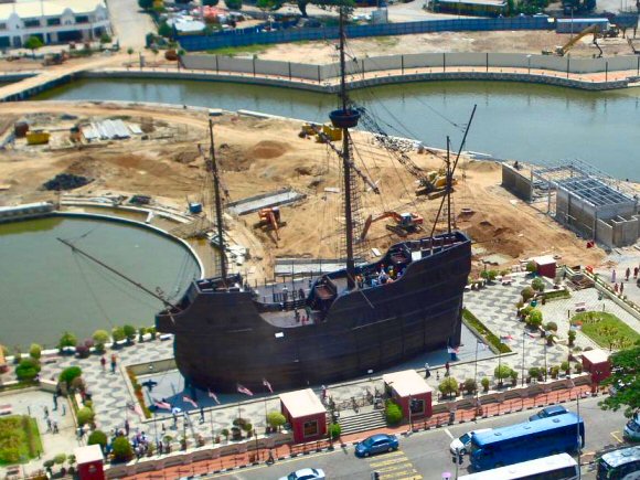 Malacca : navire portugais du mus�e maritime.