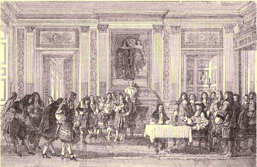 Moli�re et Louis XIV.