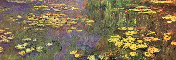 Nymph�as, de Monet.