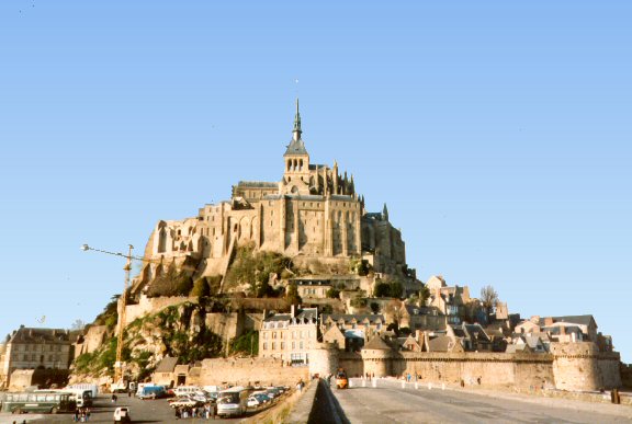 Le Mont Saint-Michel.
