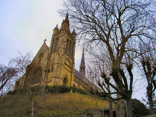Montmorency : l'�glise.
