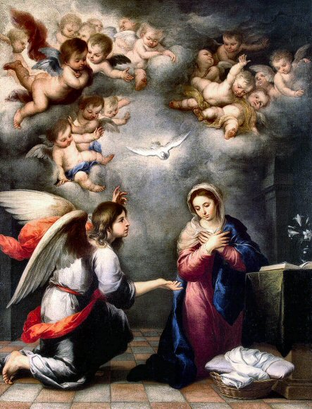 Murillo : l'Annonciation.
