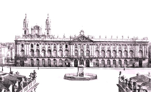 Nancy : l'H�tel de Ville.