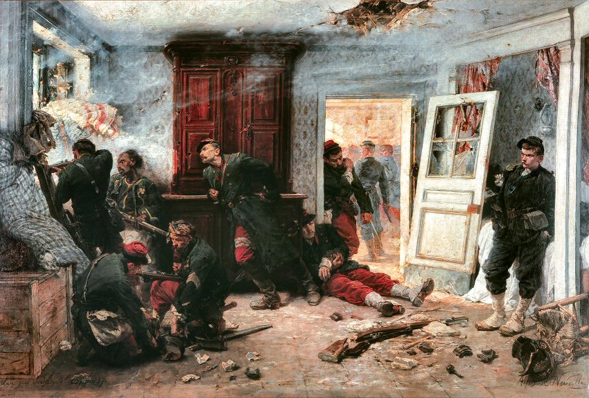 Neuville : les derni�res cartouches.