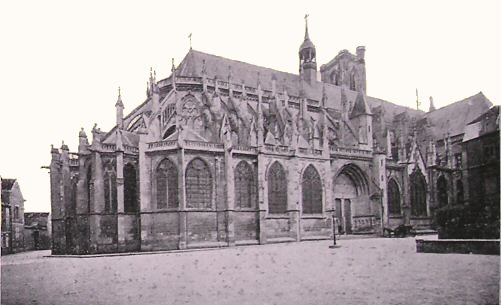 Nevers : cath�drale Saint-Cyr.