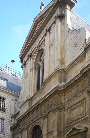 Eglise des Blancs-Manteaux, � Paris (4e arrondissement).