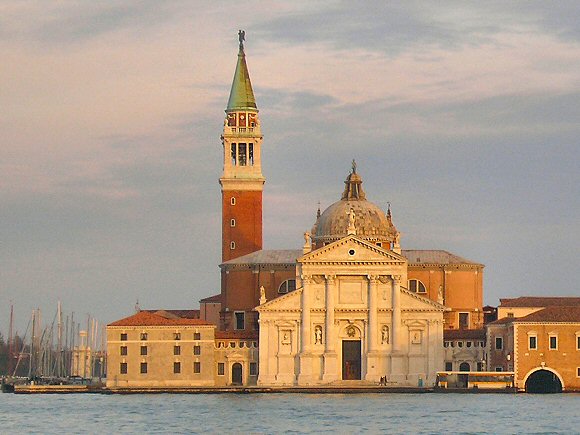 Palladio : l'�glise san Giorgio Maggiore, � Venise.