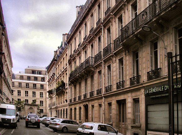 Paris : avenue du Coq.