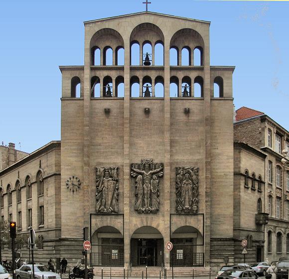 Paris : �glise Saint-Ferdinand et Sainte-Th�r�se.