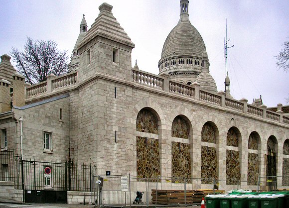 Paris : le r�servoir de Montmartre.