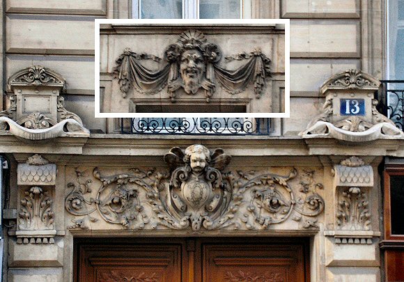 Paris : le 13, rue de la Bo�tie.