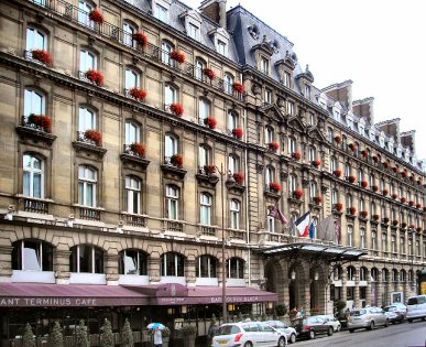 Paris : H�tel Terminus, rue saint-Lazare.